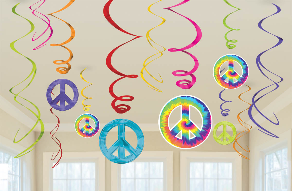 GROOVY SWIRL DECORATIONS