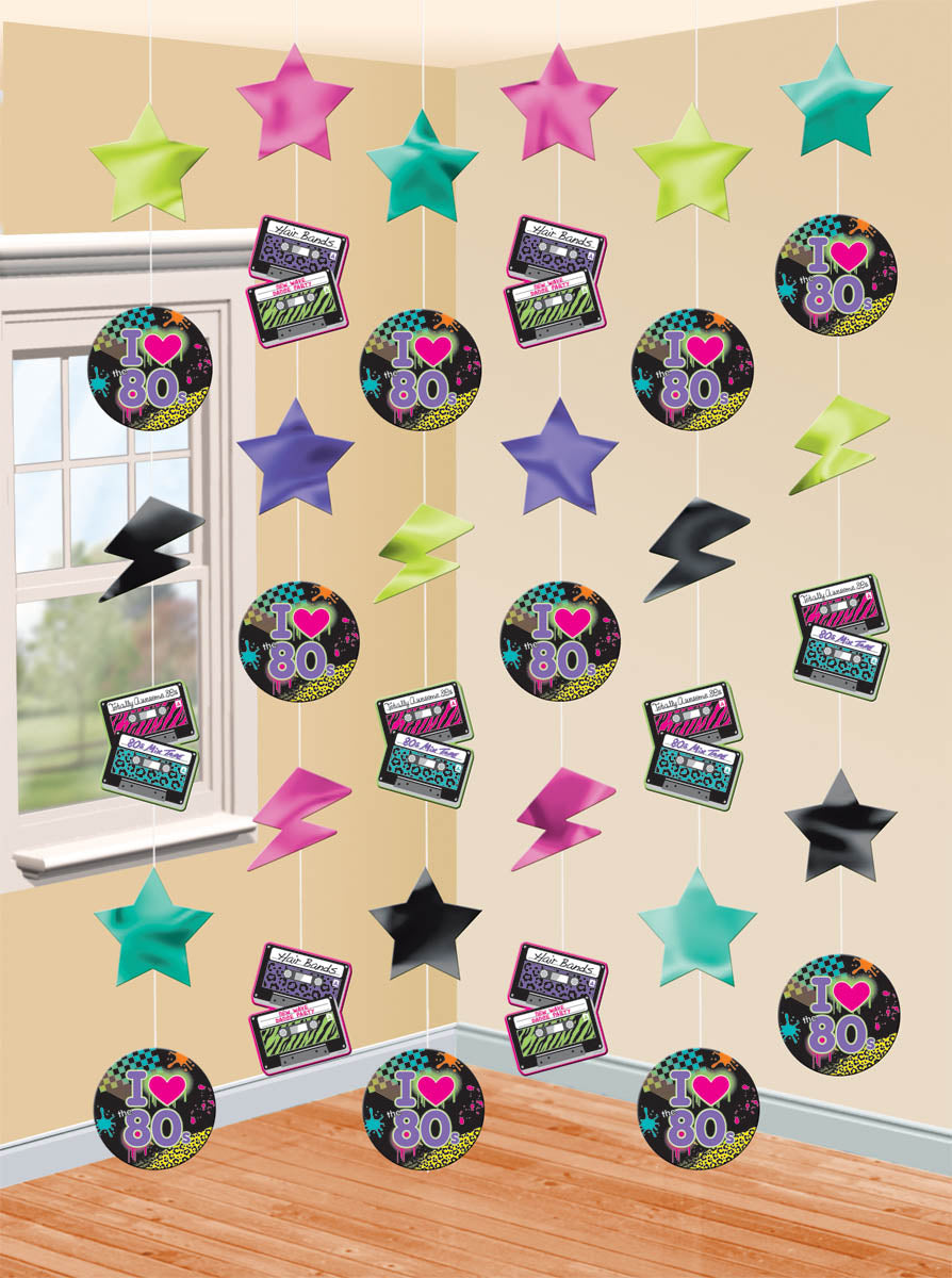 80'S STRING DECORATIONS