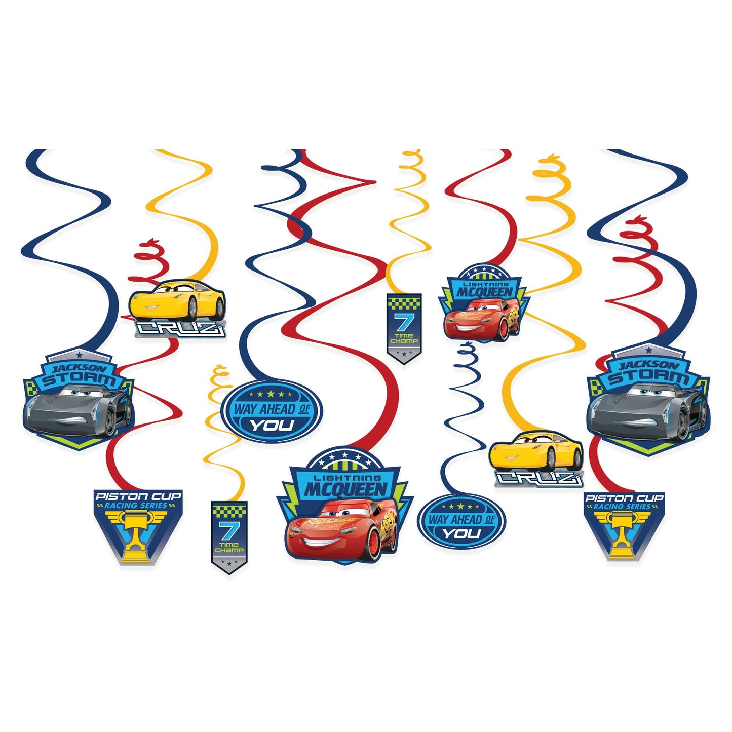 DISNEY CARS 3 Swirl Value Pack