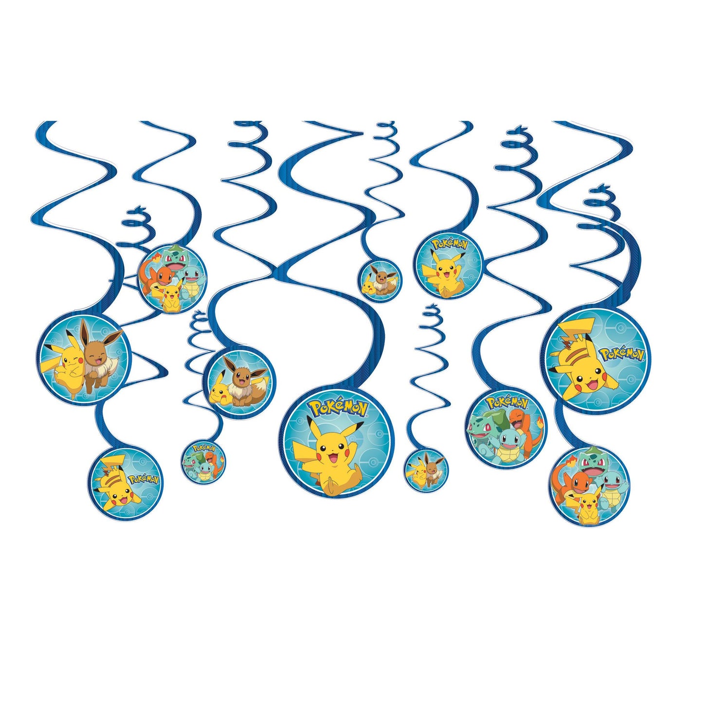 Pokemon Swirl Decorations