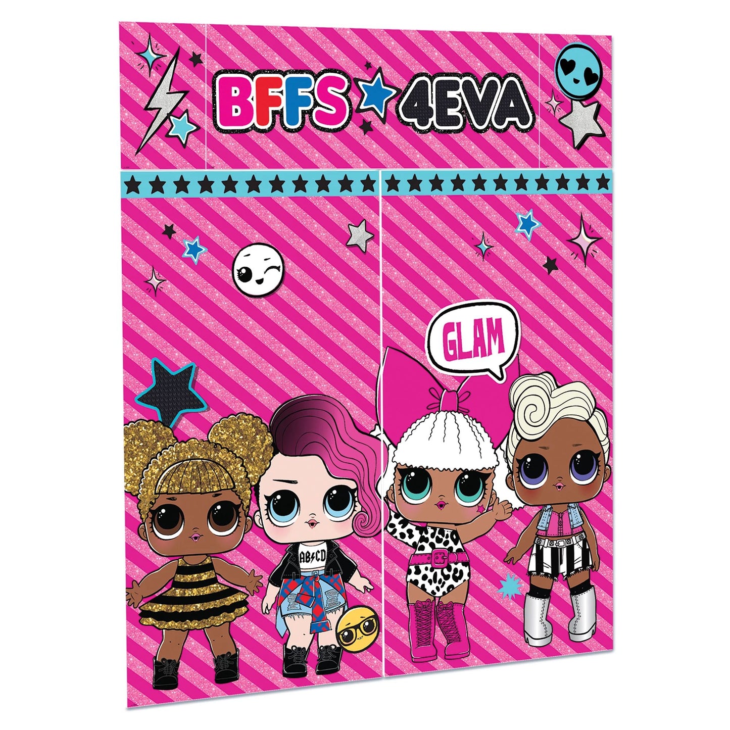LOL Surprise, Together 4 Eva! Scene Setters® Wall Decorating Kit