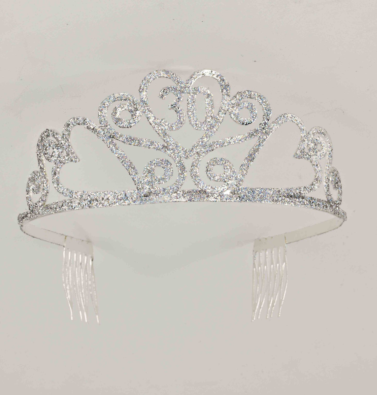 Glitter "30" Tiara