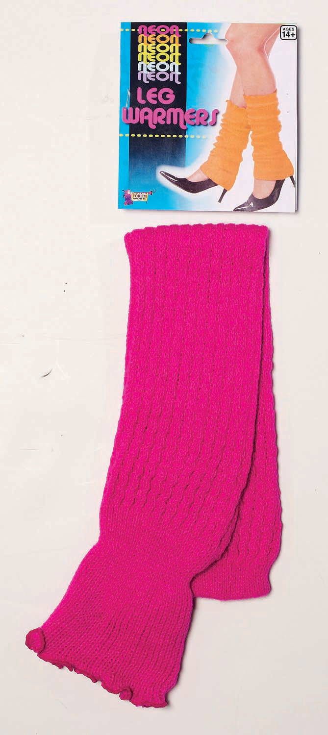 Neon Pink Leg Warmers