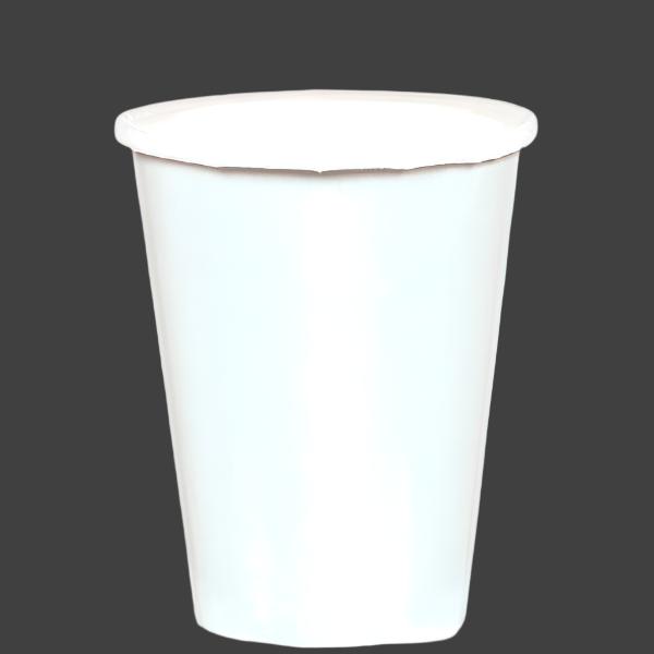 Bright White 9oz. Paper Cups - 20ct.