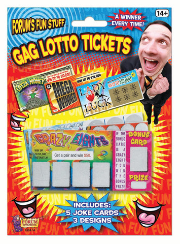 Gag Lotto Tickets