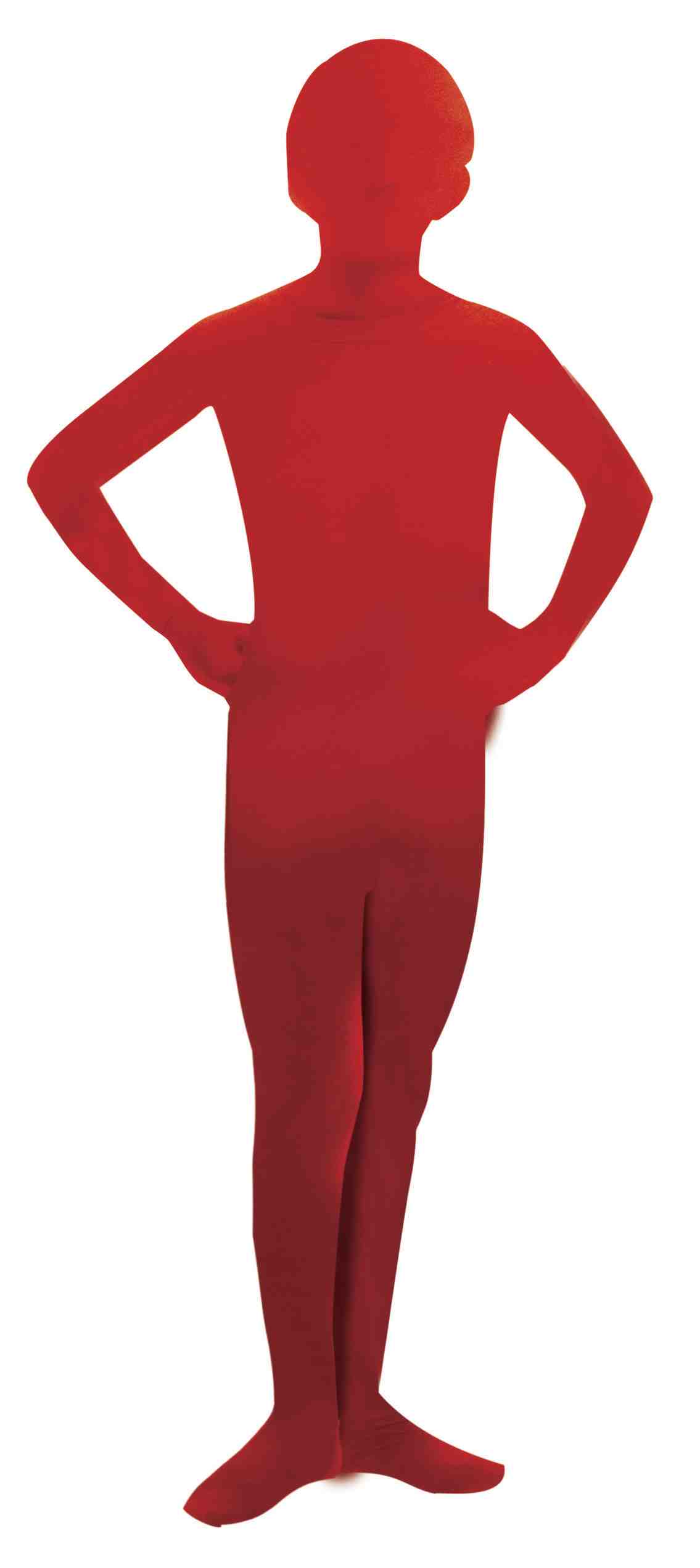 I'm Invisible Red Skin Suit - Child