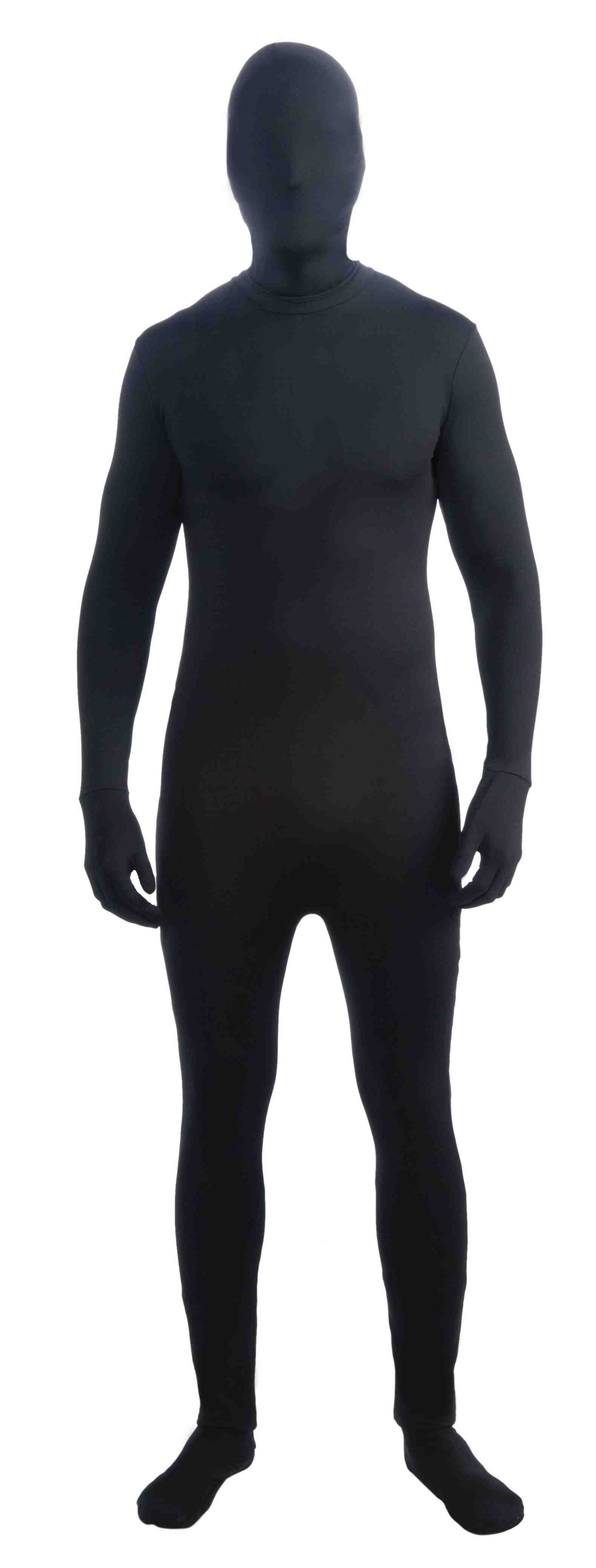 DISAPPEARING MAN BLACK SKIN SUIT - ADULT XL