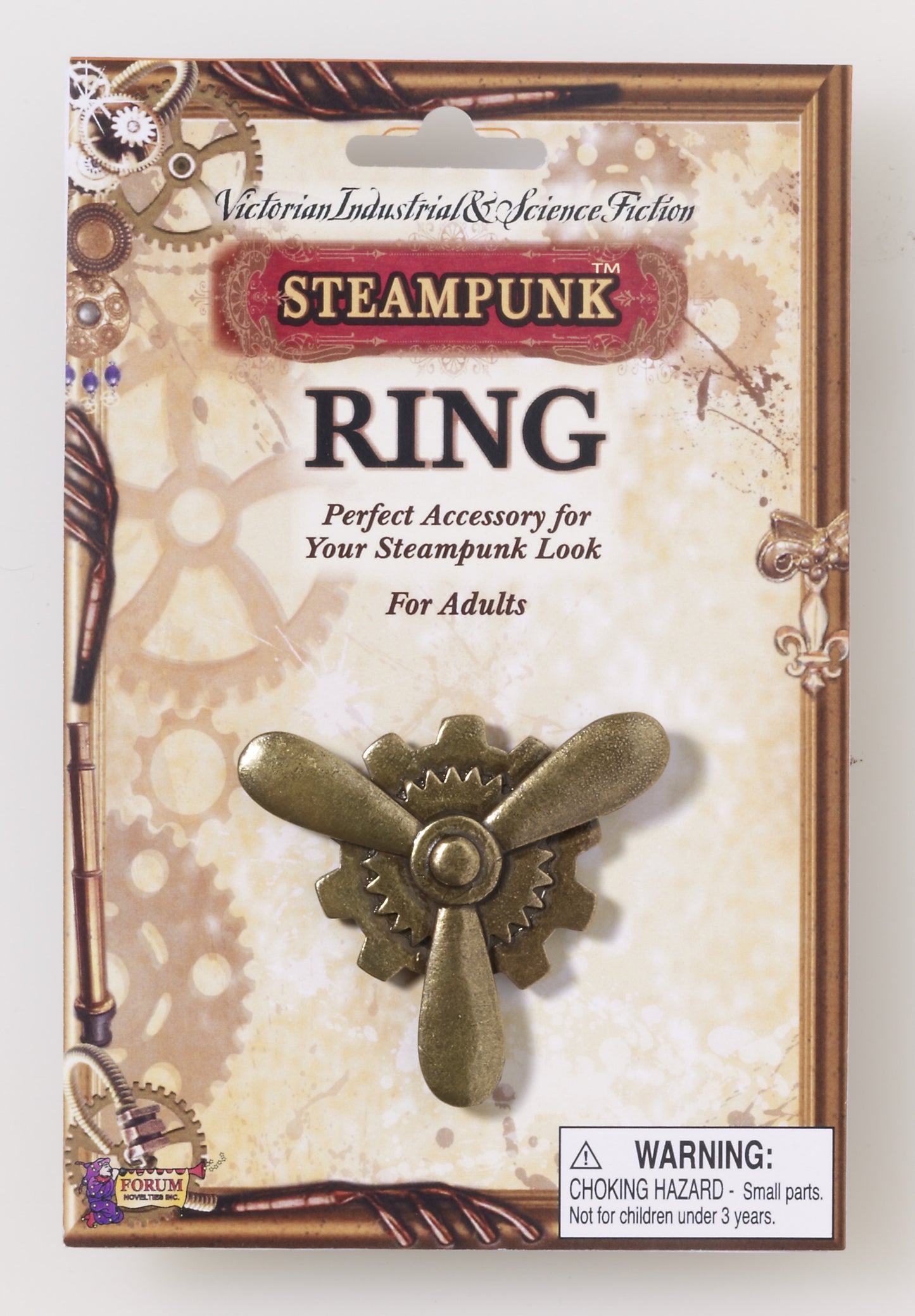 Steampunk Propeller Ring