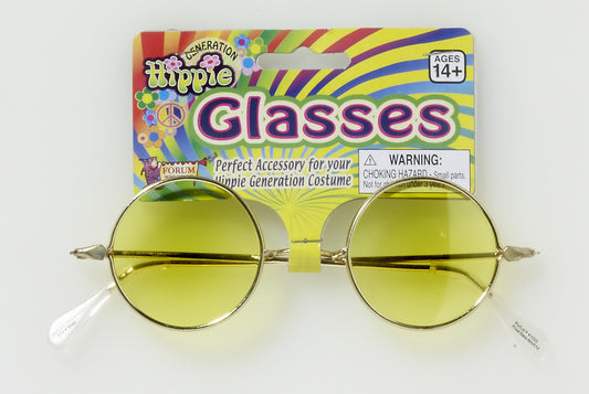 Yellow Hippie Glasses