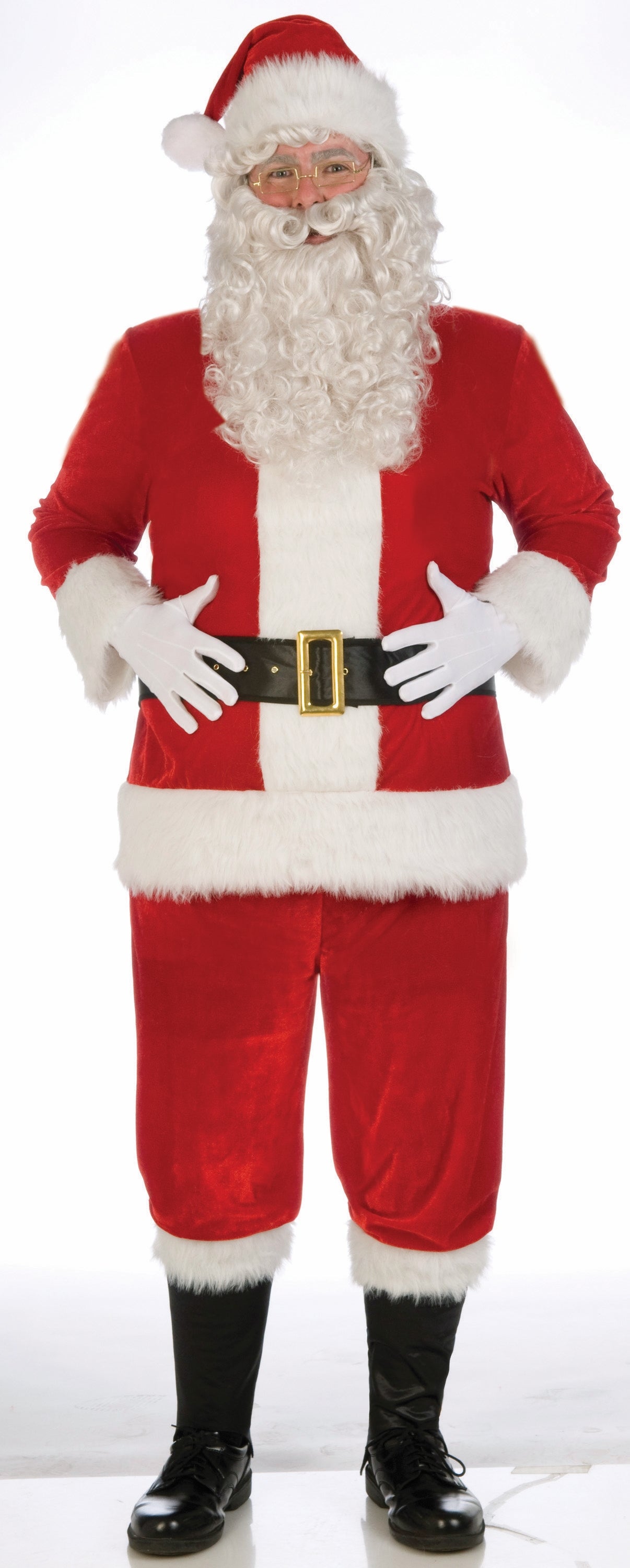 COSTUME - SANTA SUIT DELUXE 2XL ADULT
