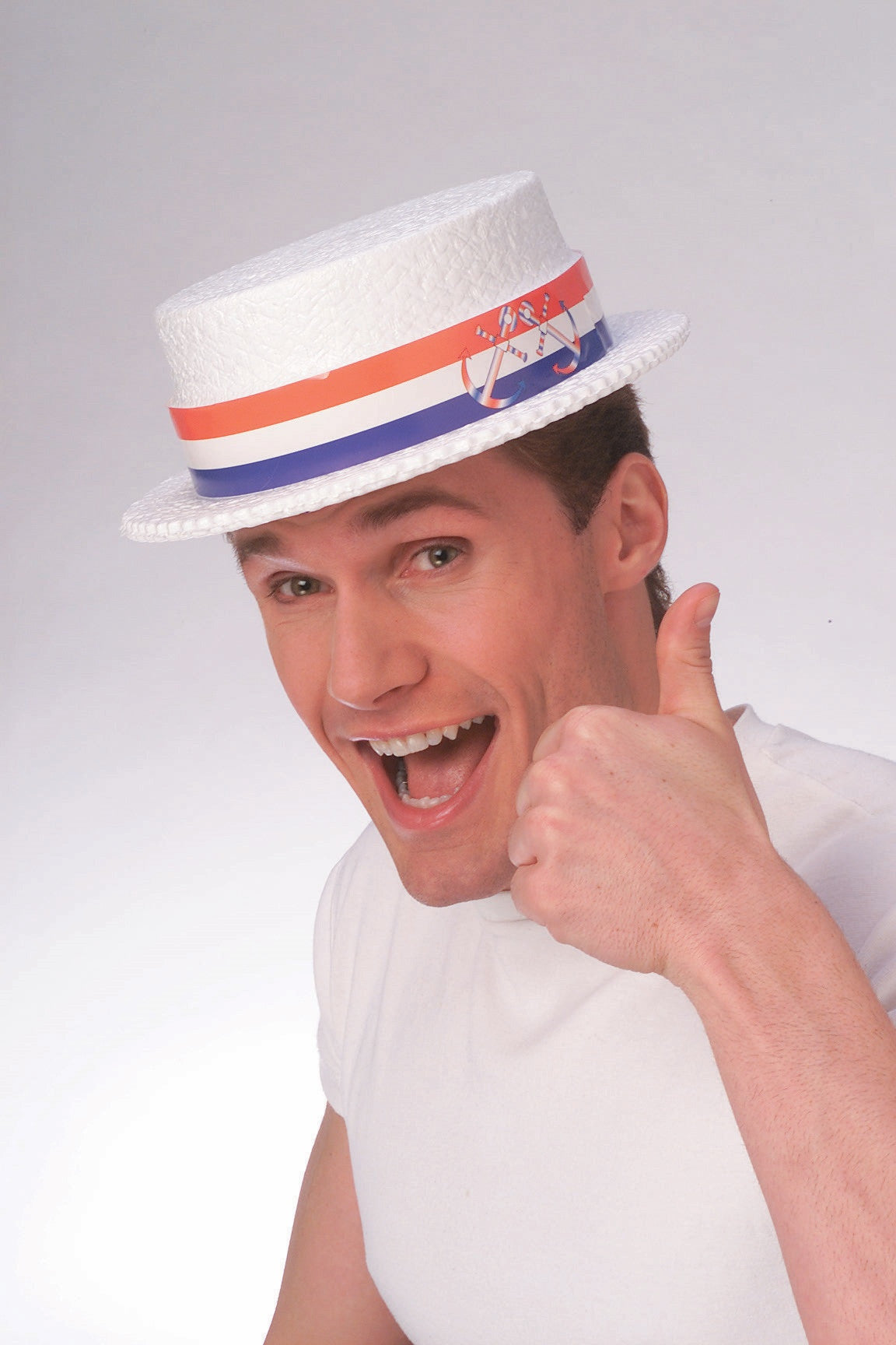 STYROFOAM SKIMMER HAT