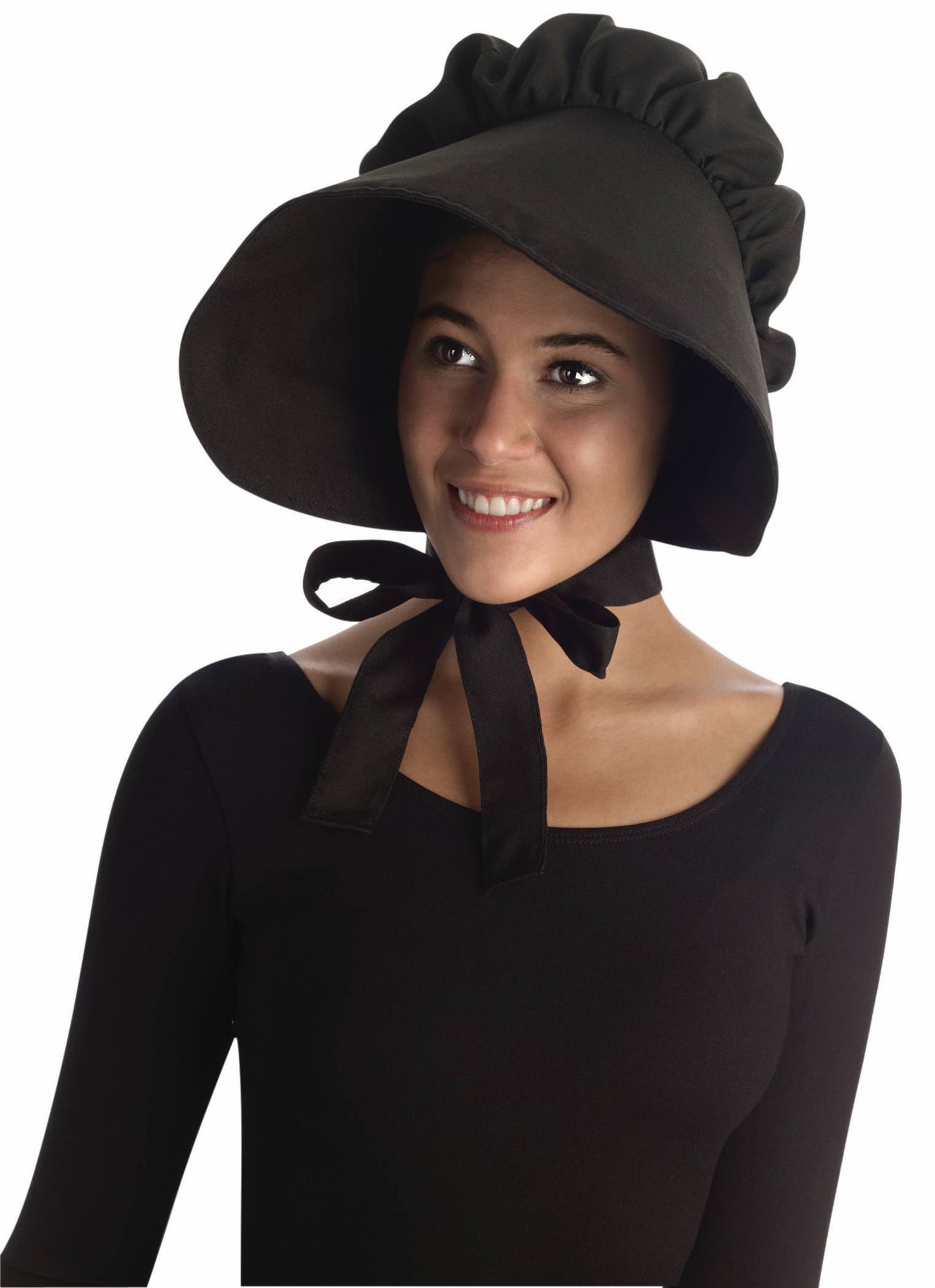 Black Bonnet Hat