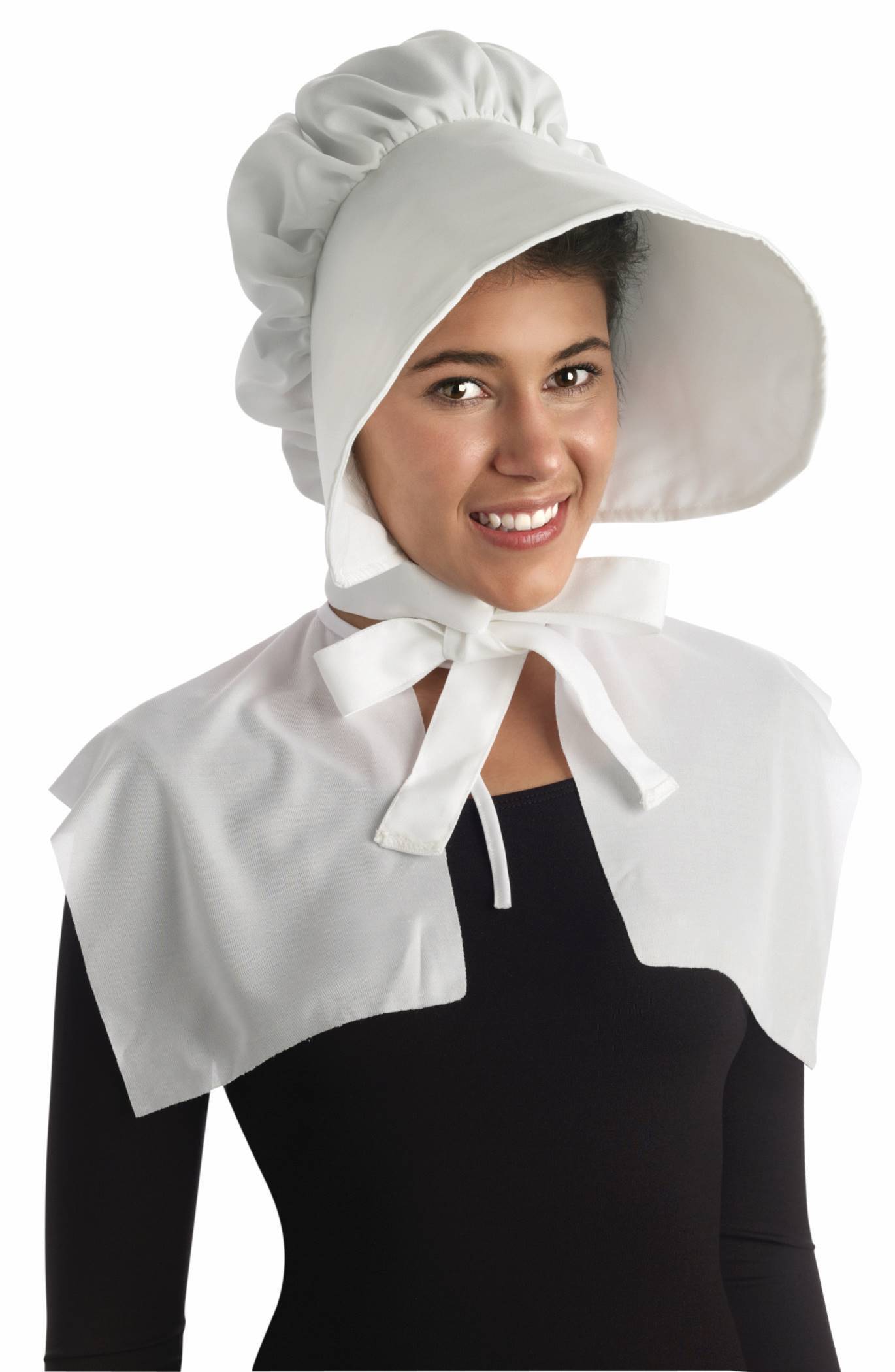 White Bonnet Hat
