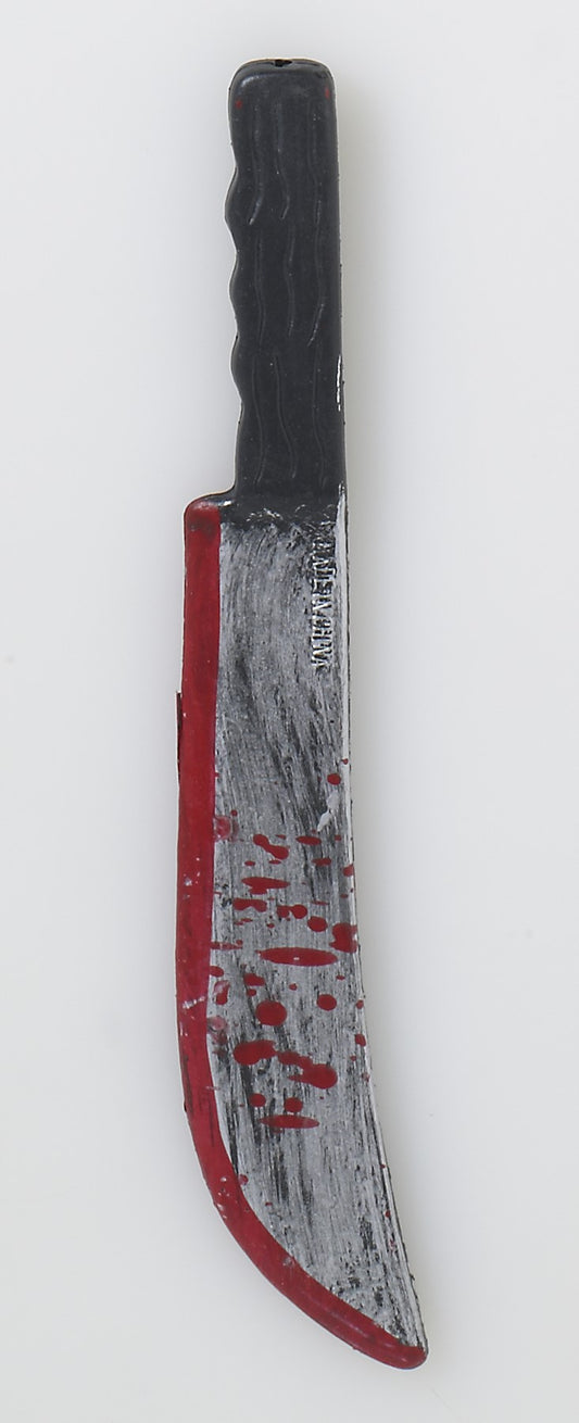 Bloody Plastic Machete Knife