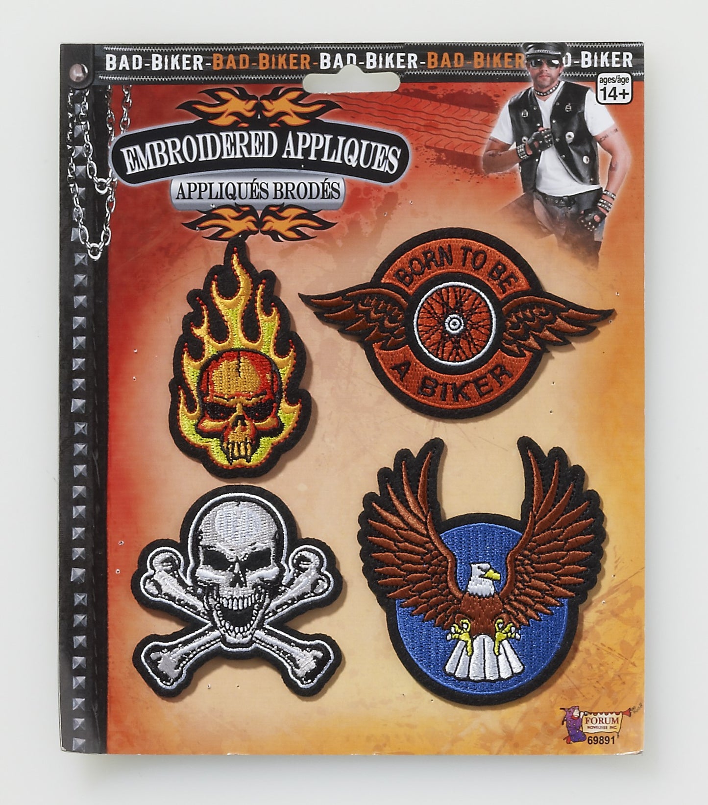 Bad Biker Appliques