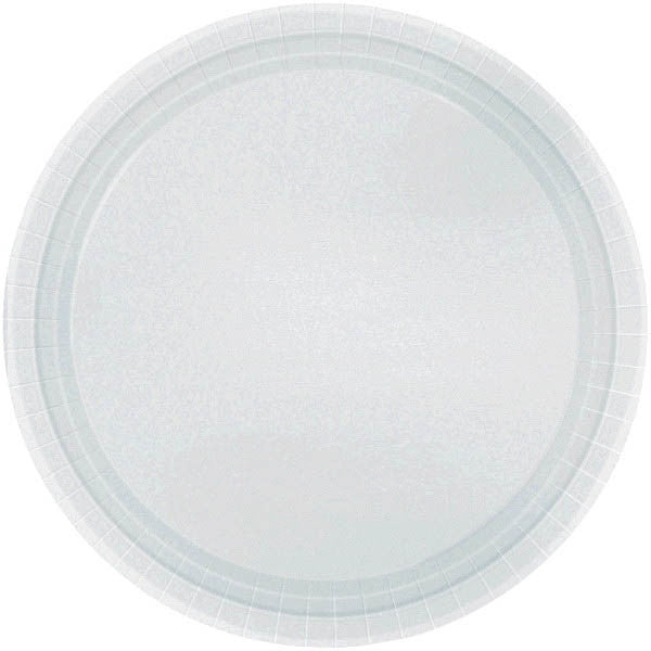 PAPER PLATE - SILVER 10.5" 20CNT