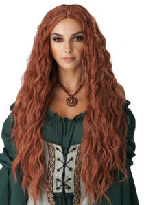 RENAISSANCE MAIDEN AUBURN WIG