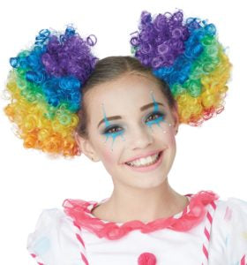 CLOWN PUFFS HAIR CLIPS