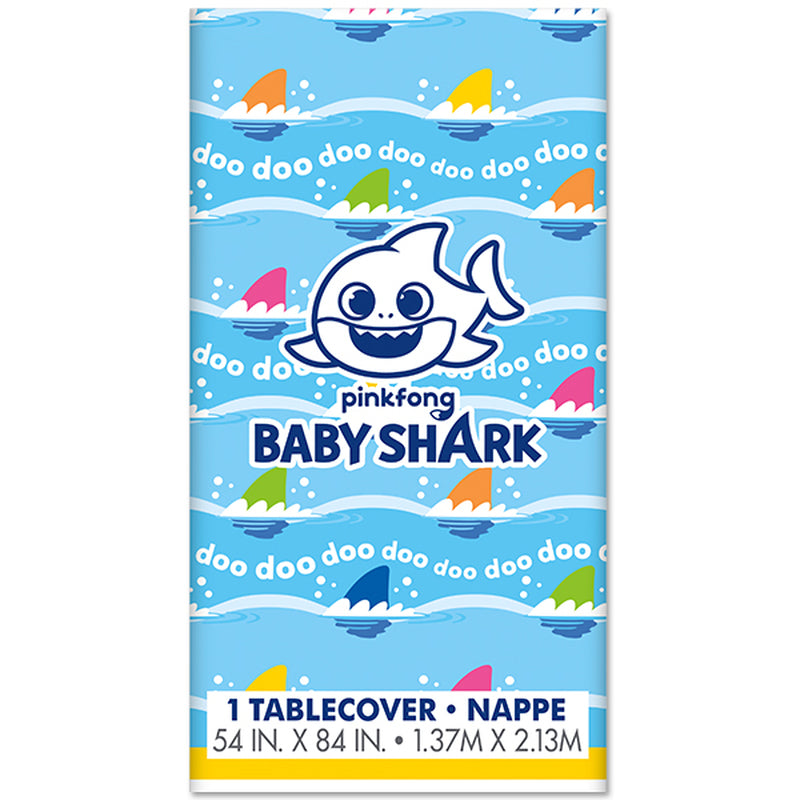 Baby Shark Plastic Tablecover