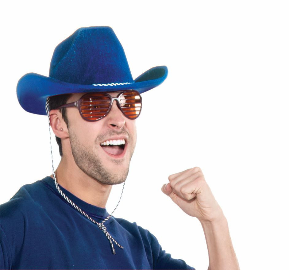 Royal Blue Cowboy Hat - Adult