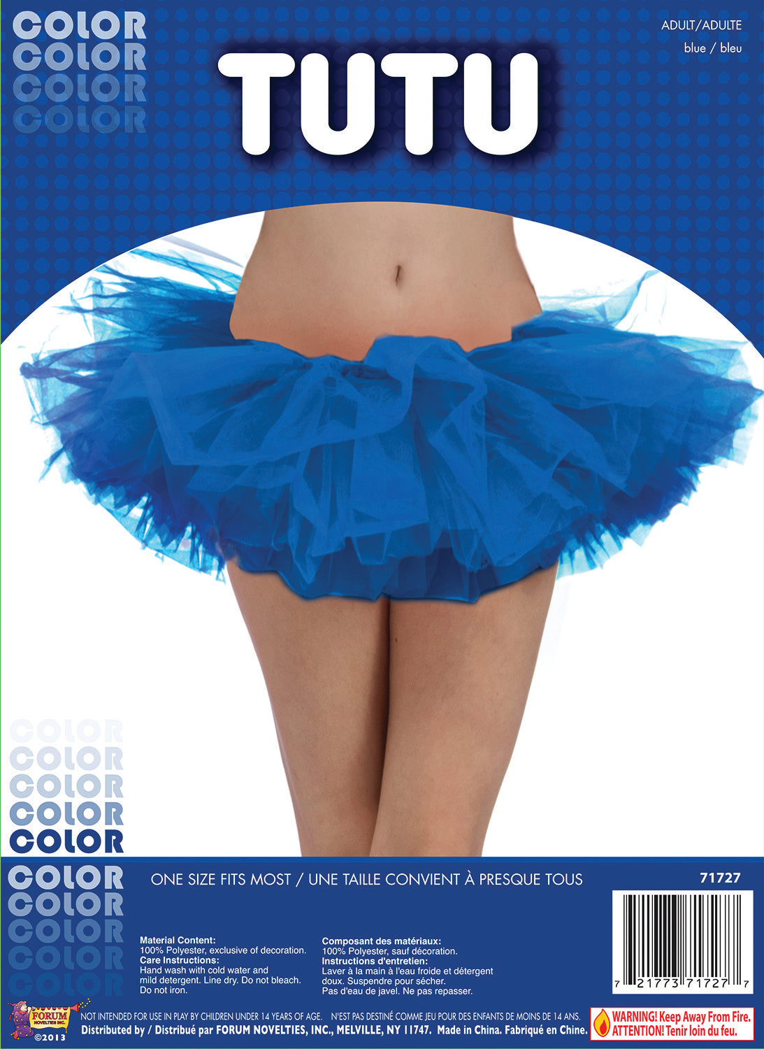 Blue School Spirit Tutu