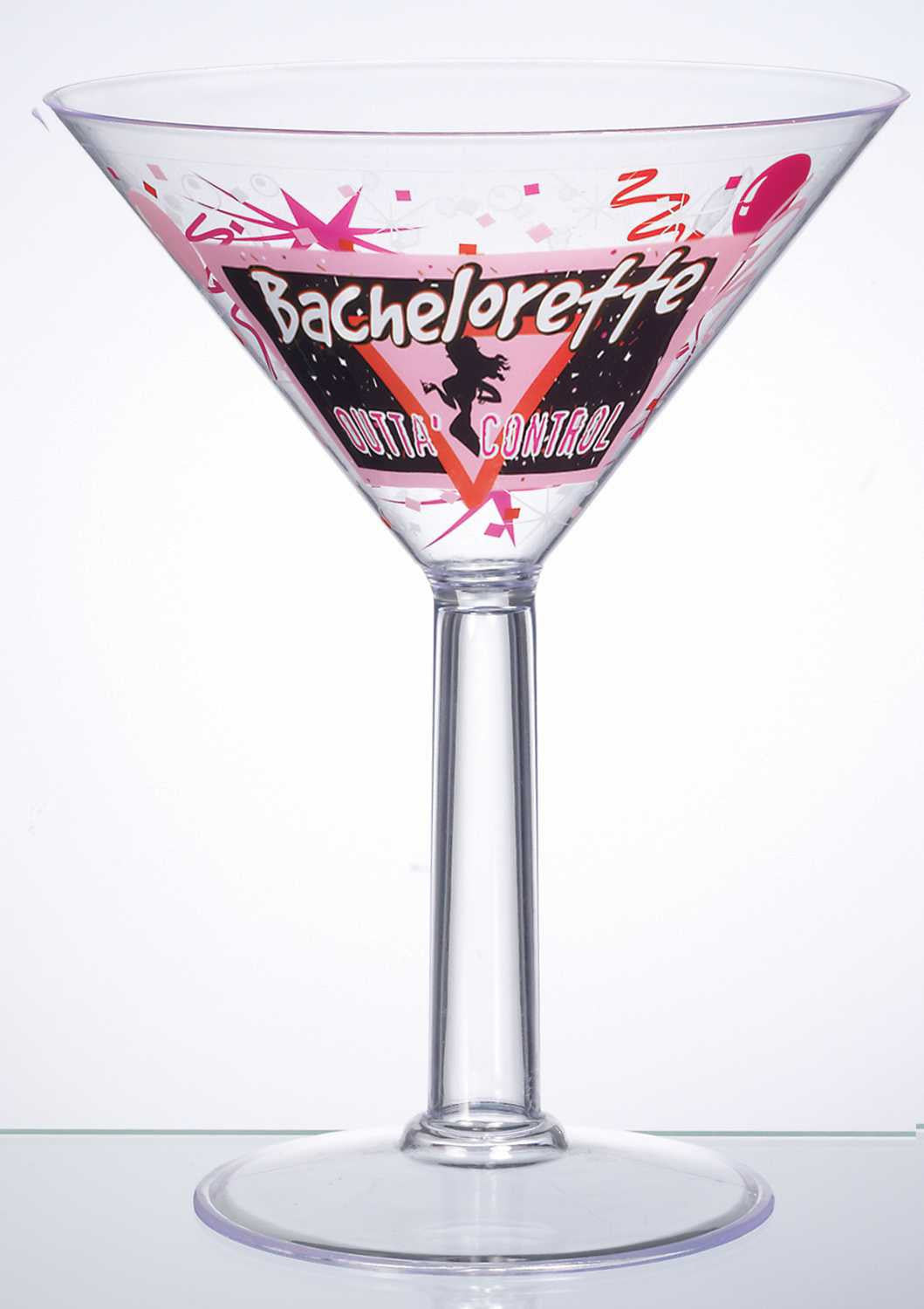 JUMBO BACHELORETTE GLASS 12" TALL EACH