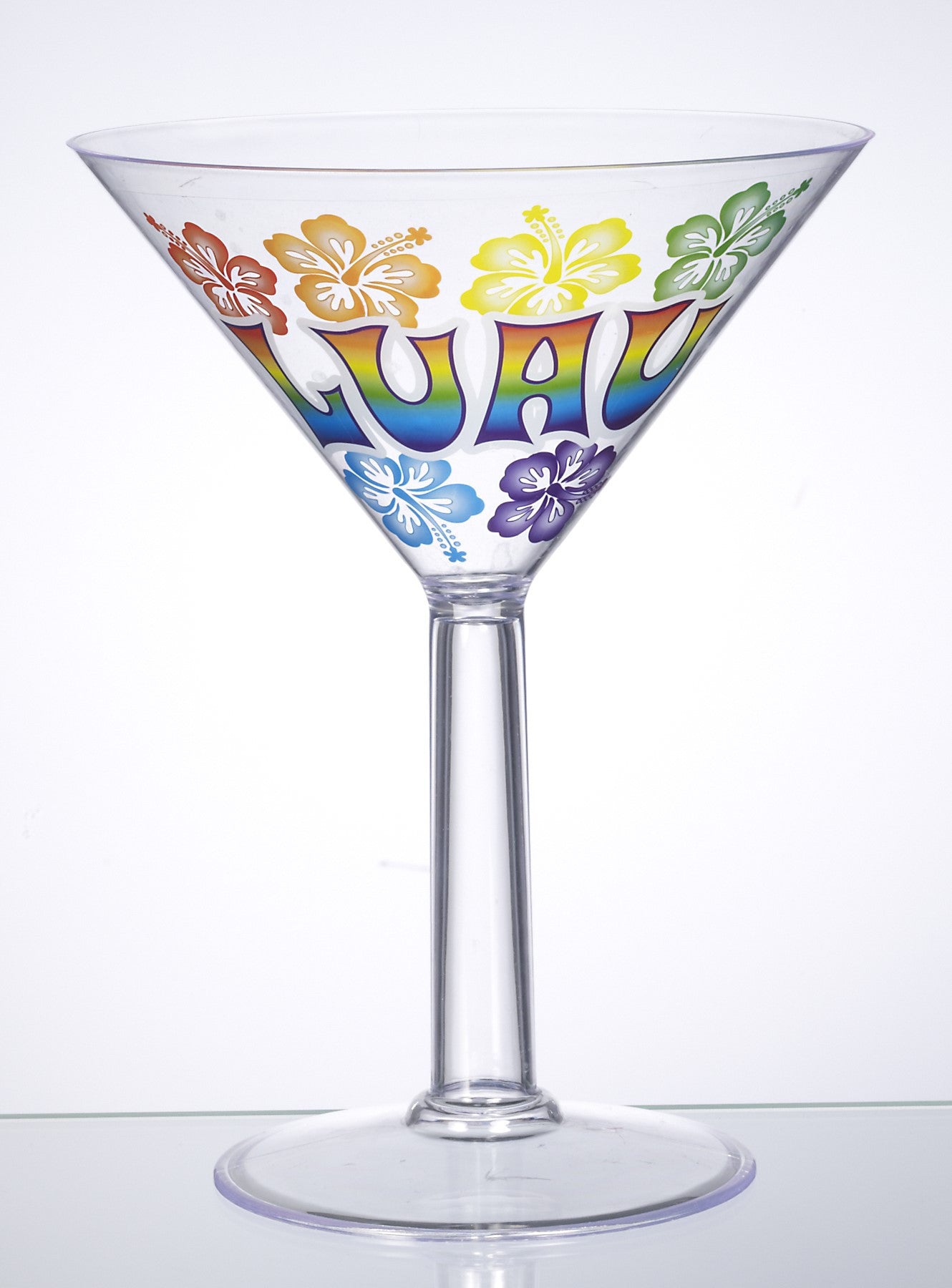 JUMBO LUAU DRINK GLASS 12" TALL EACH
