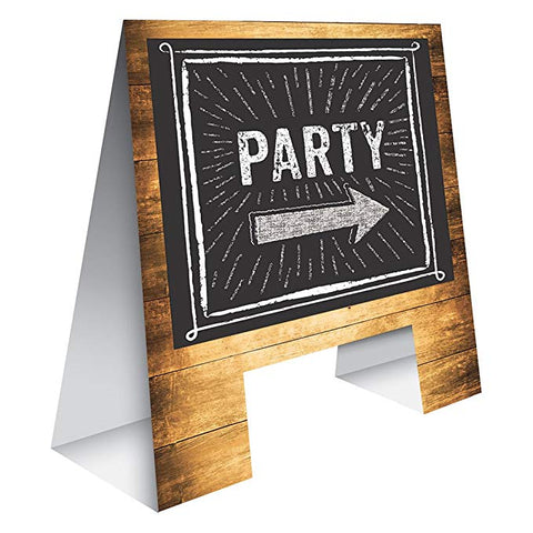 CHEERS TABLETOP PARTY EASEL SIGN