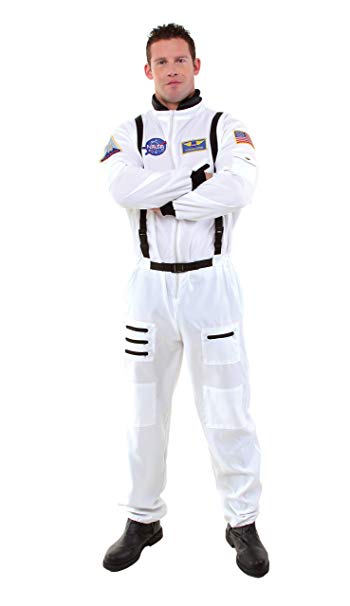 MENS WHITE ASTRONAUT COSTUME