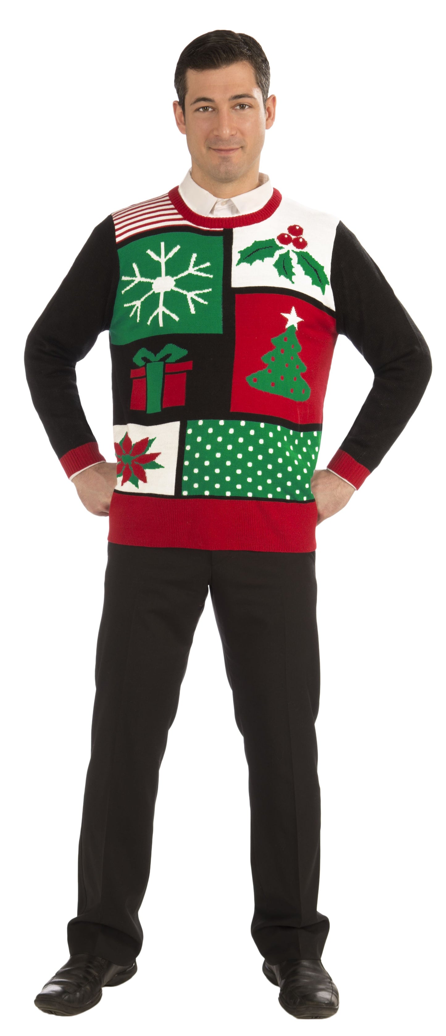 JOLLY HOLIDAY SWEATER ADULT LARGE
