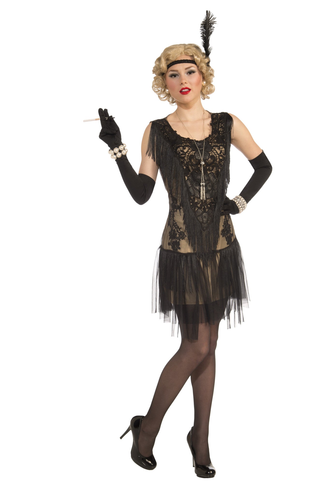Roaring 20" Lacey Lindy Adult Costume