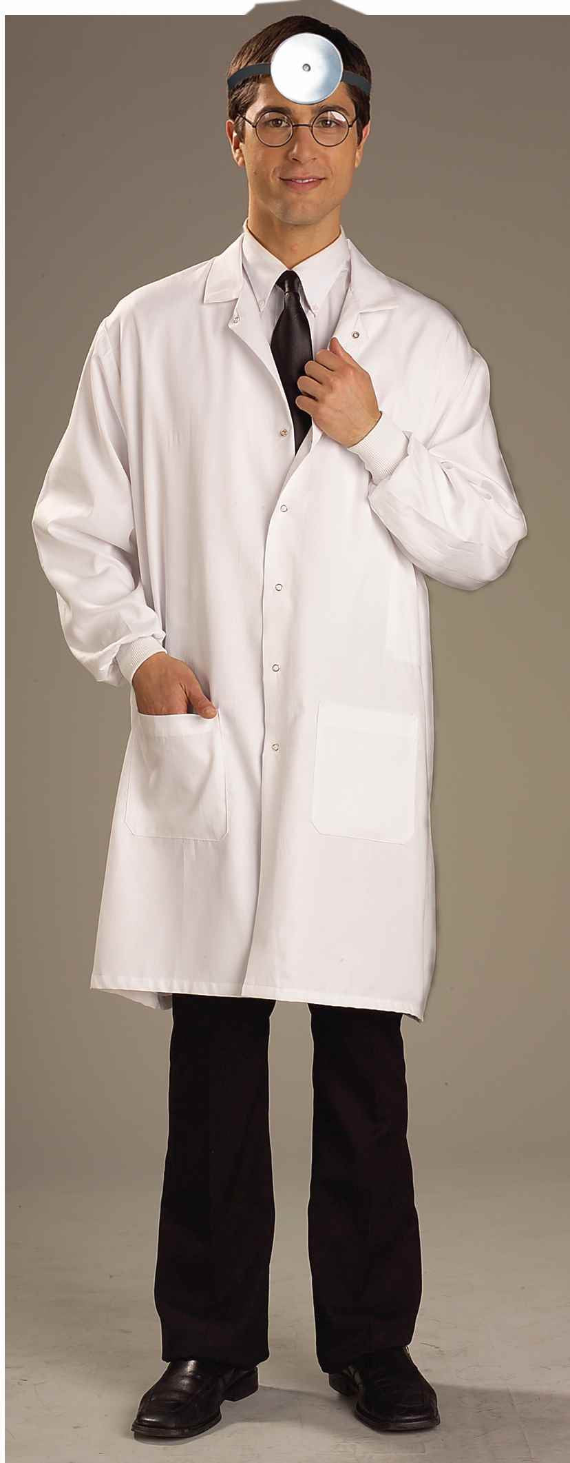 COSTUME - DOCTOR LAB COAT X-LARGE UP TO 48 CHEST