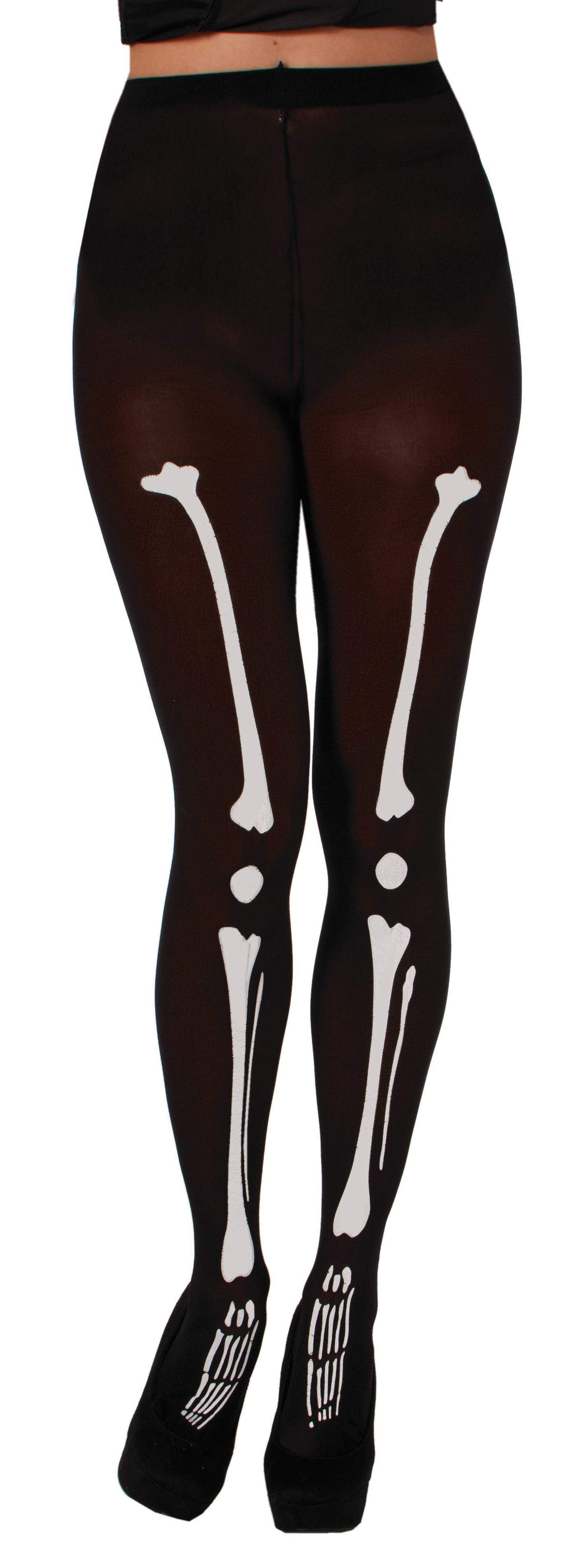 Skeleton Pantyhose - Adult