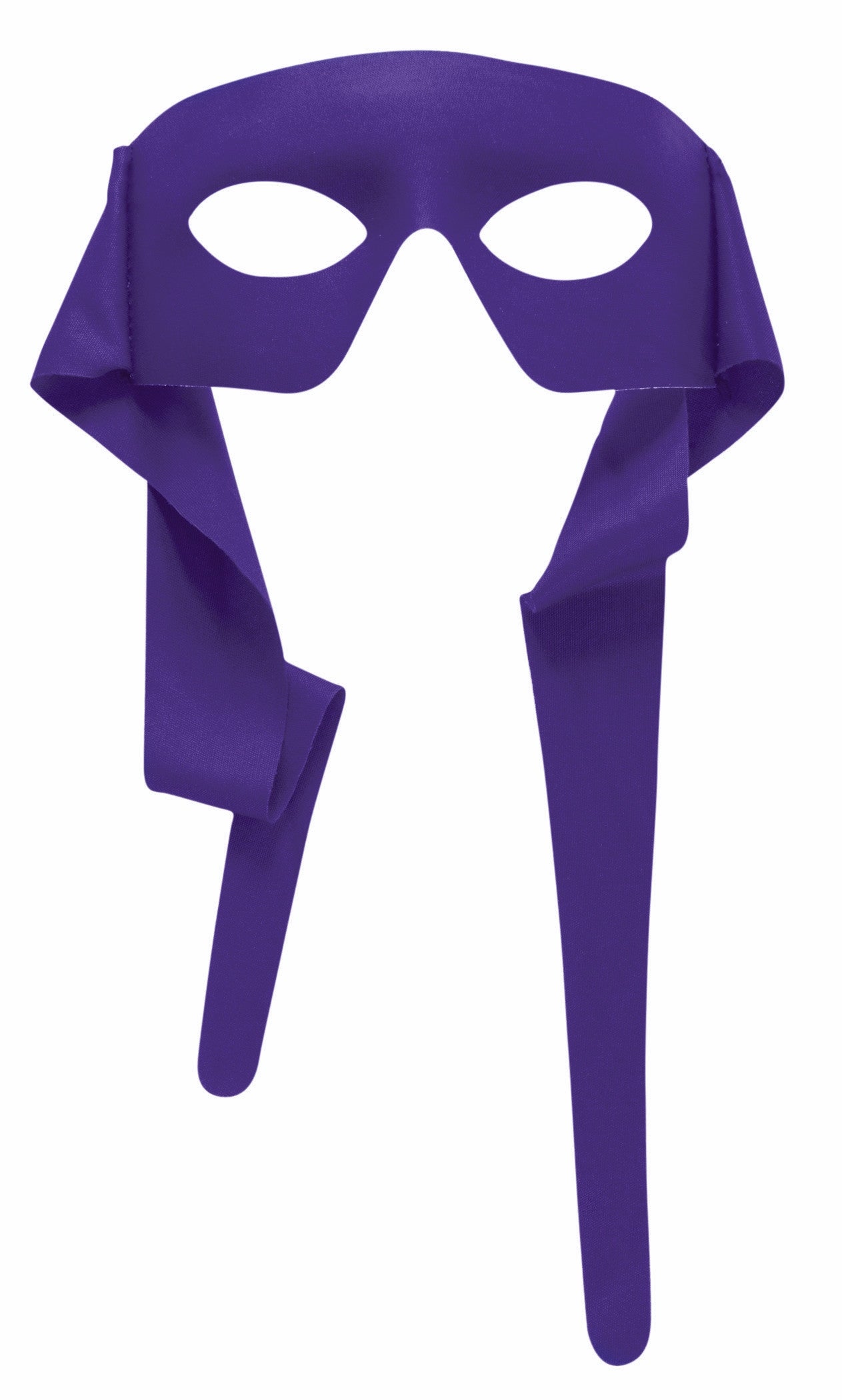Purple Half Mask - Adult