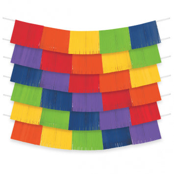 RAINBOW FOIL DECORATING BACKDROP KIT 60"