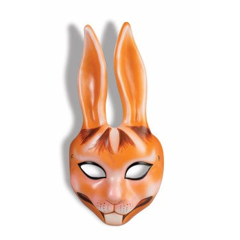 Plastic Bunny Mask with Elastic Band