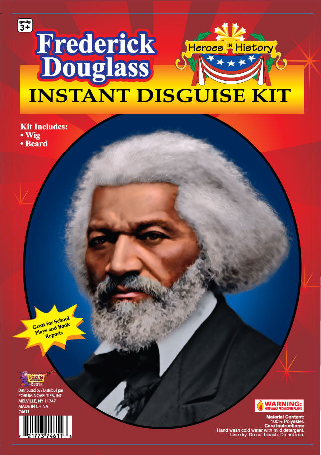 FREDERICK DOUGLAS KIT WIG & BEARD