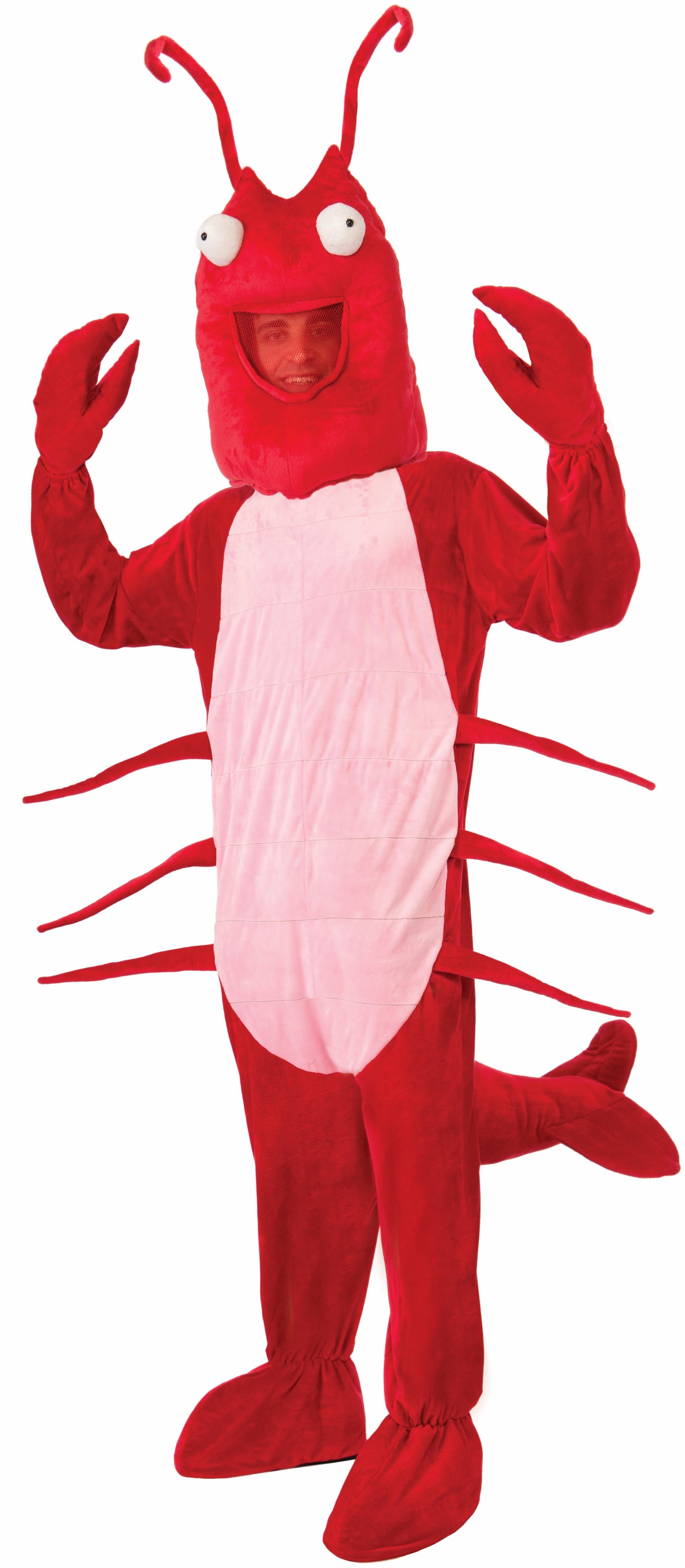 Plush Lobster Costume - Adult