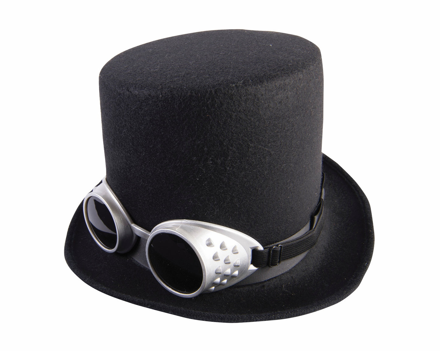 Steampunk Black Hat w/Goggles