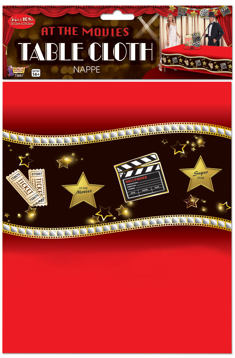 AT THE MOVIES TABLECOVER