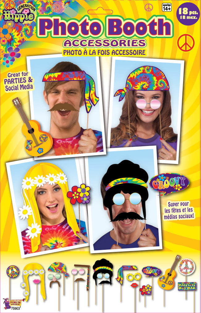 Hippie Photo Booth Accessories