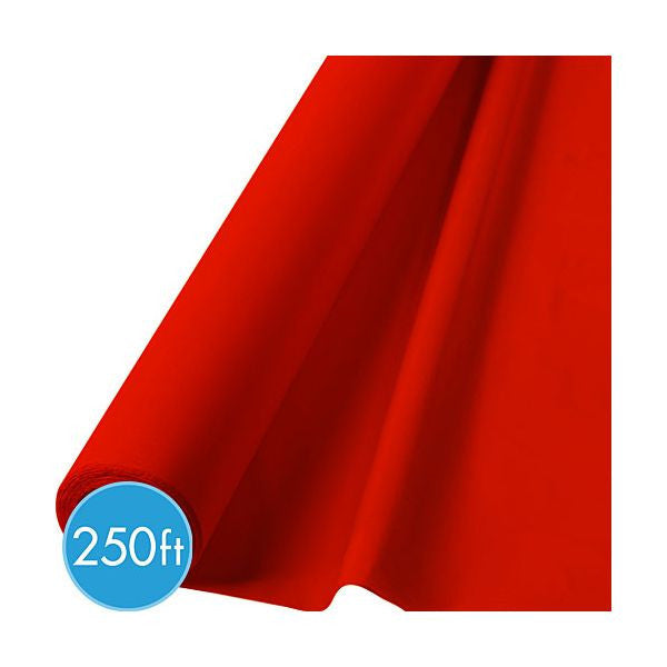 RED TABLECOVER    250'
