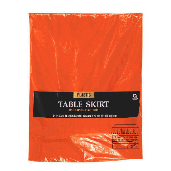 TABLESKIRT - ORANGE PEEL