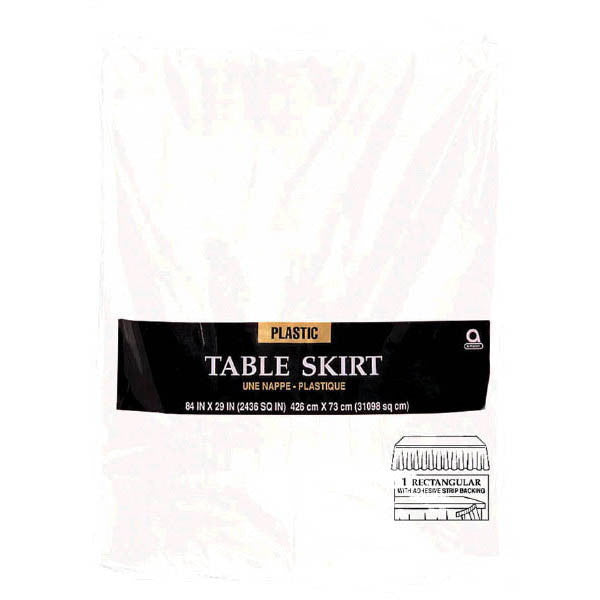 TABLESKIRT - FROSTY WHITE