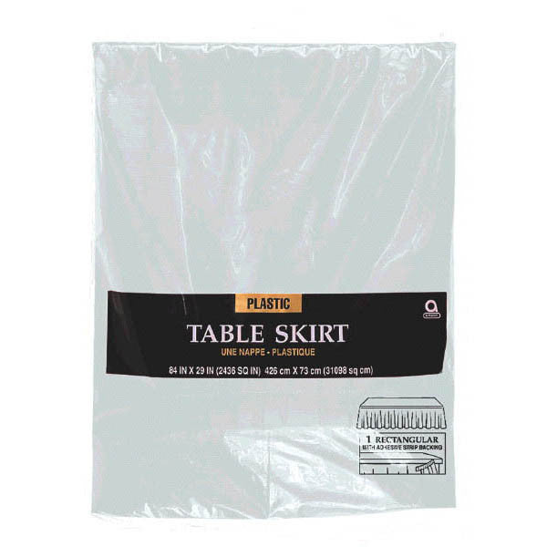 TABLESKIRT - SILVER