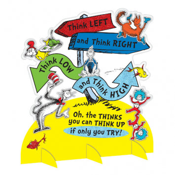 Dr. Seuss Directional Sign Table Decoration