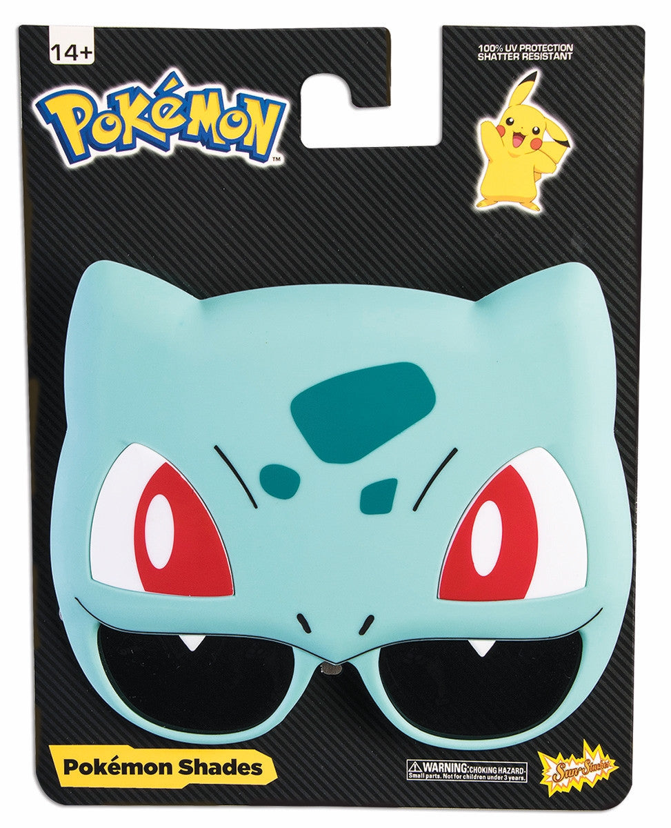 Pokemon Bulbasaur Sunstache Glasses