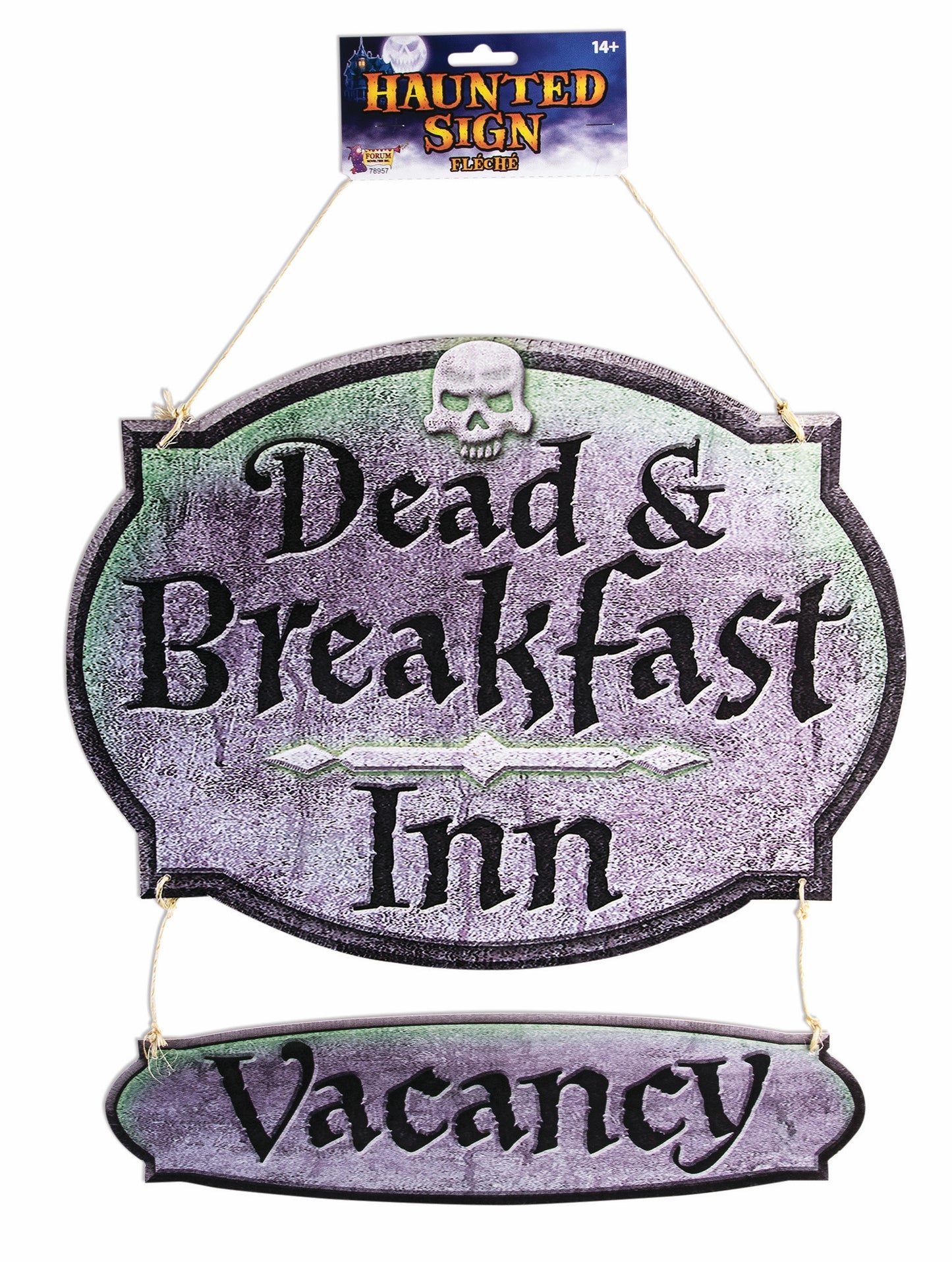 Hanging Sign "Dead & Breakfast Inn"