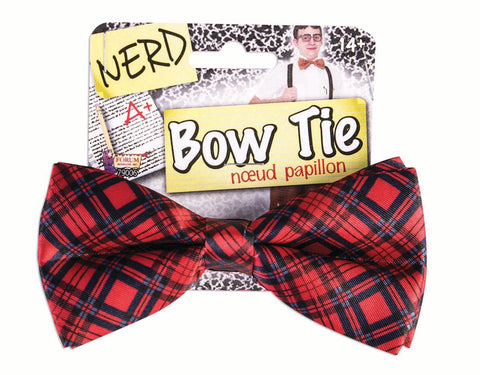 Red Nerd Bow Tie