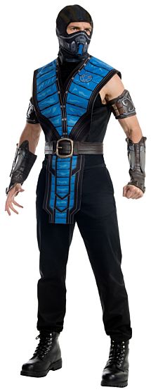 MORTAL KOMBAT SUB ZERO COSTUME - ADULT